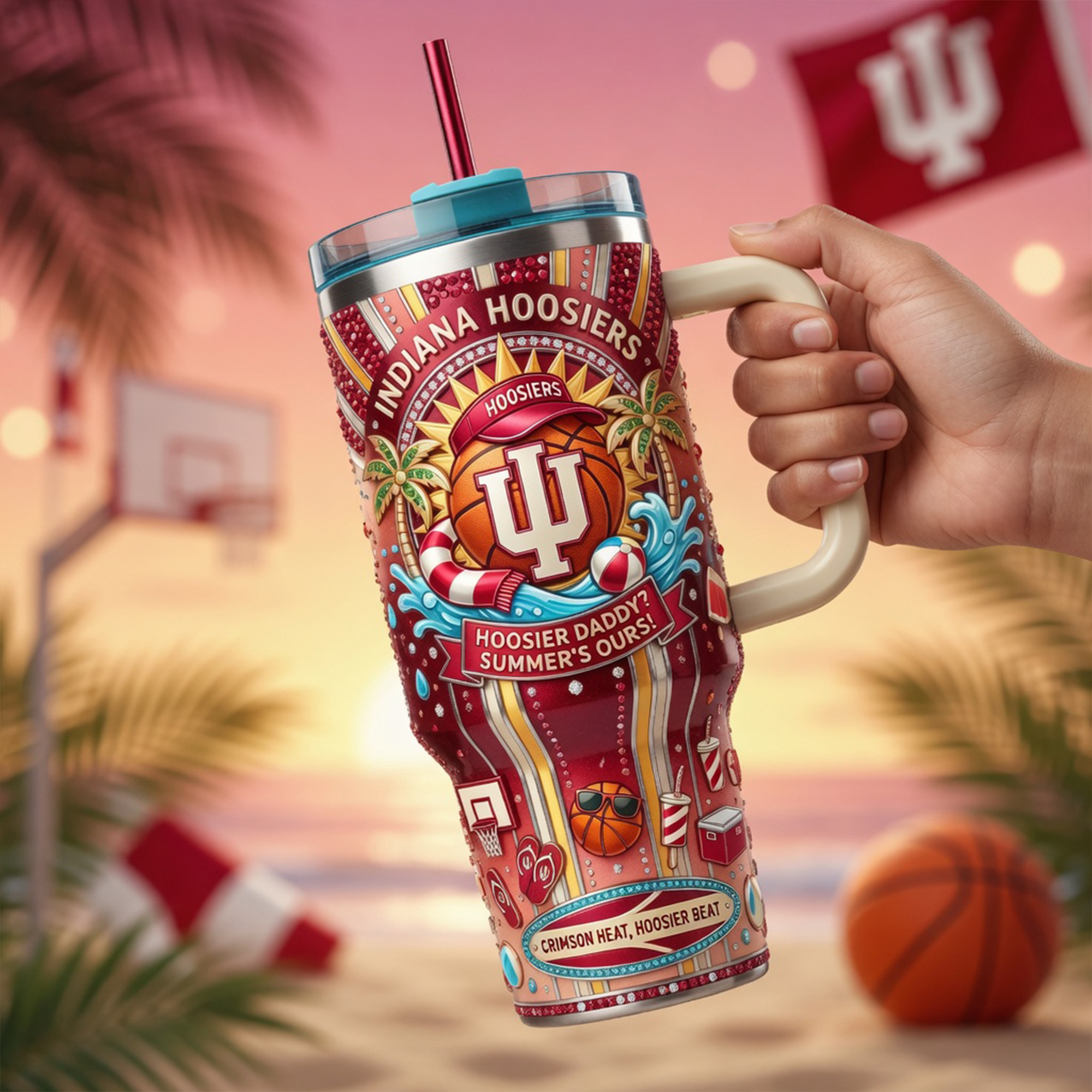 IDH 40oz Tumbler With Handle LNTH