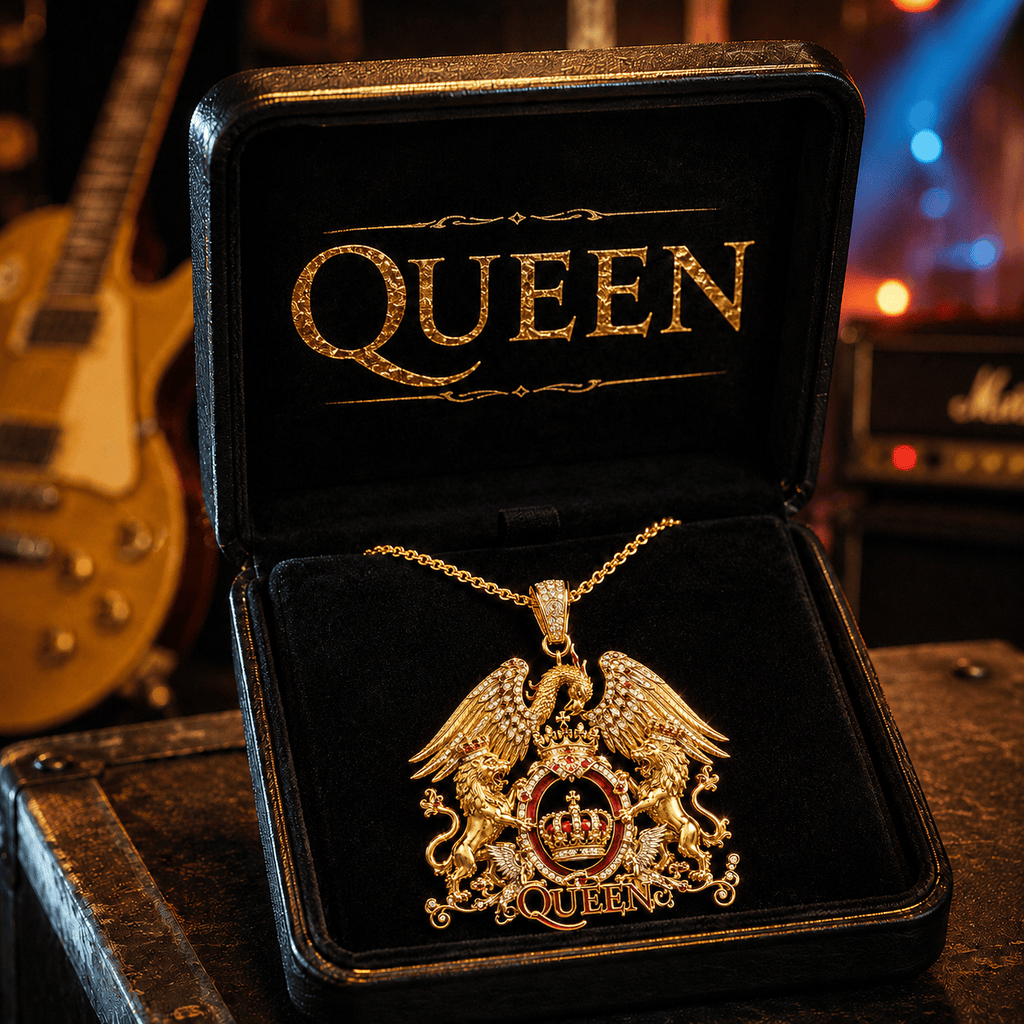QNN Solid Gold Chain with Diamond Pendant PDL