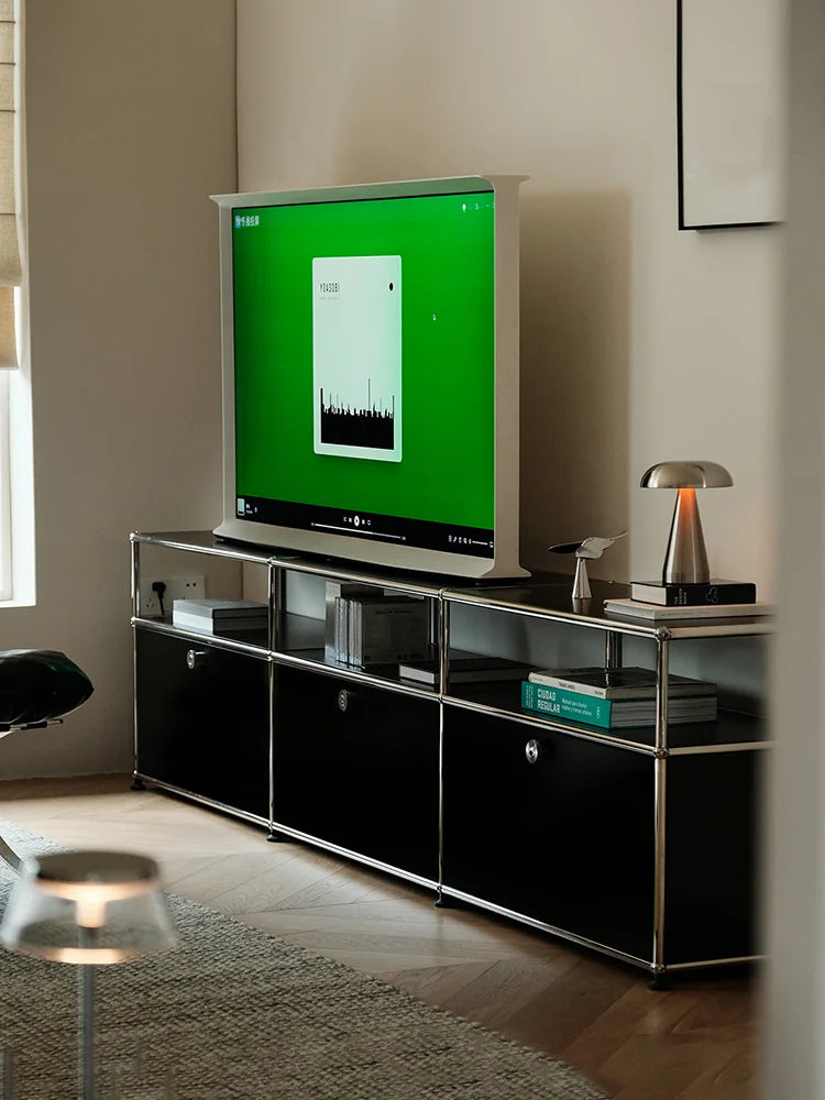 Tv Stand Storage Cabinets Corner Cabinet Metal